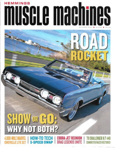 HEMMINGS MUSCLE MACHINES 2023 OCT - CHEVELLE L79 327, COBRA JETS, 70 CHALL R/T